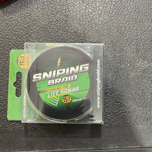 Sniping Braid Lightning Bolt Live Sonar 15 lb. 125 yds