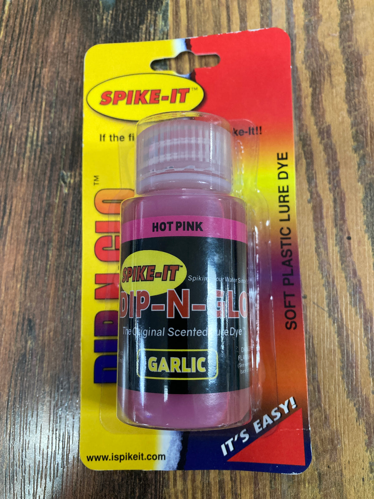 Spike It Dip-N-Glow 2 oz. Garlic Pink
