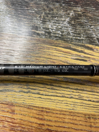 Level NGXC Series 6’10” Medium Light Extra Fast Casting Rod NGX 610 MLXF C