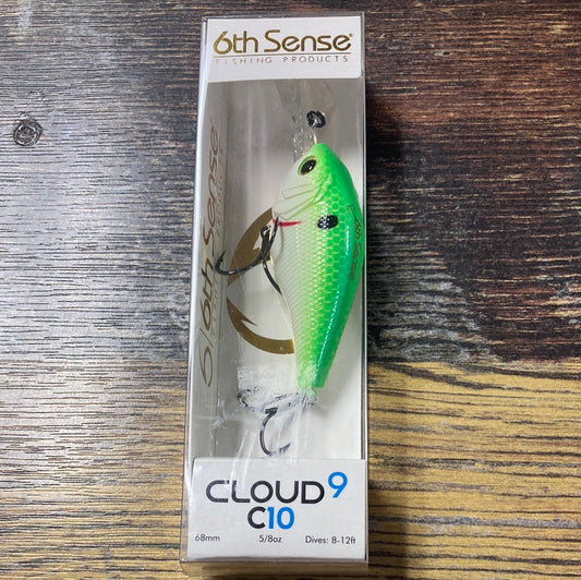 6th Sense Cloud 9 C10 - 5/8 oz. Candy Citrus Shad