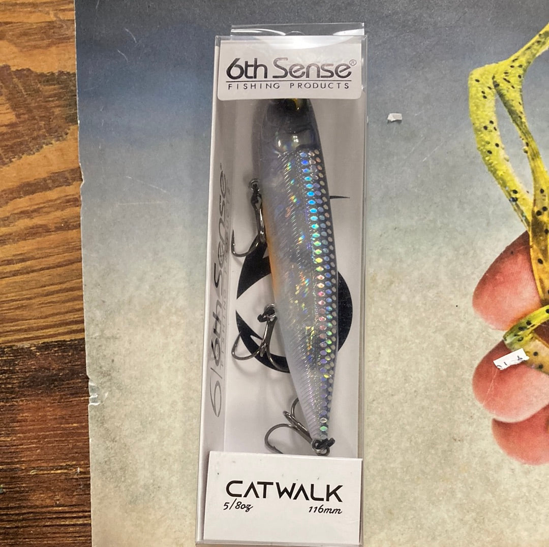 6th Sense Catwalk 5/8 oz. Sensory Shad