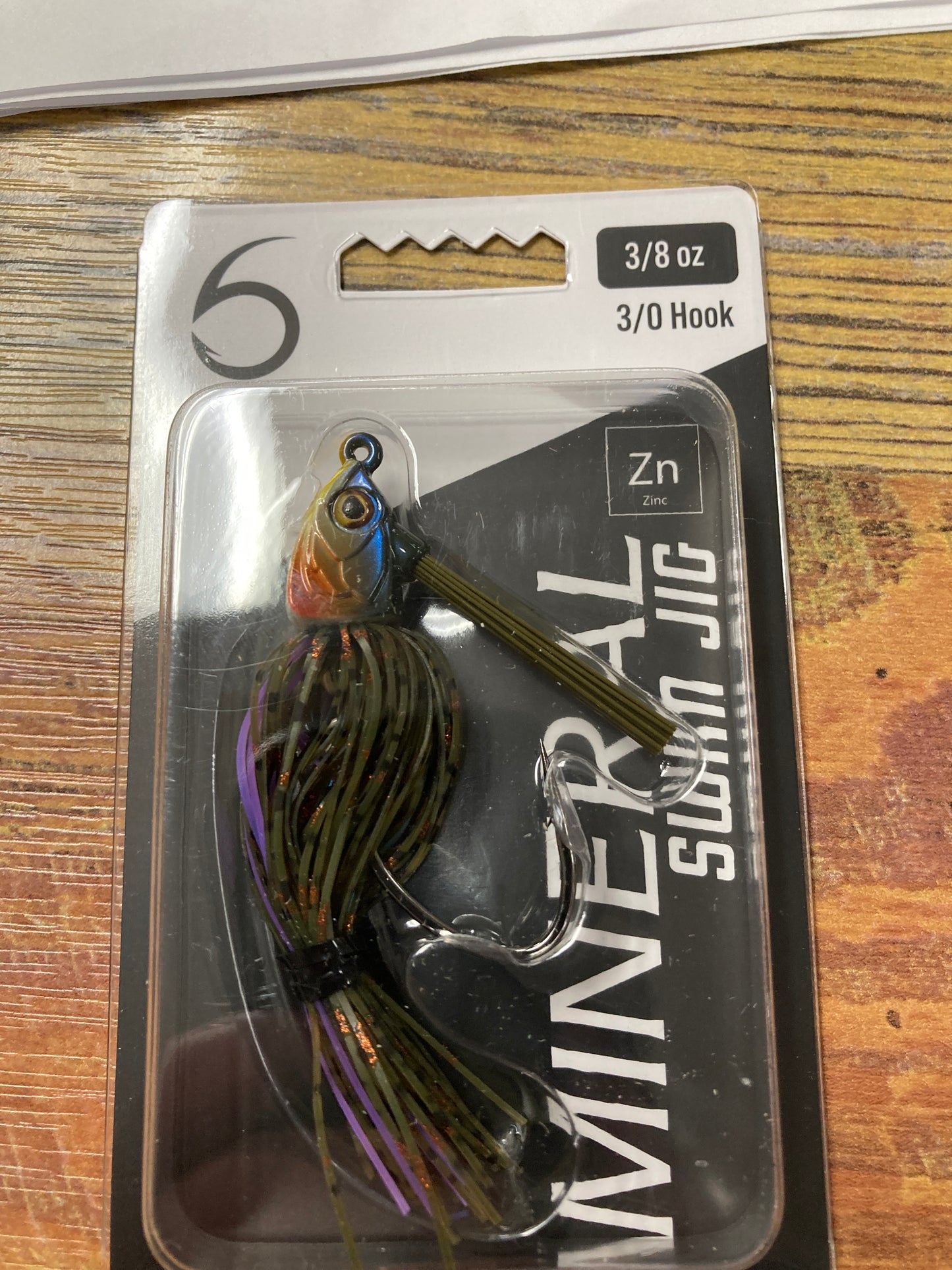 6th Sense Mineral Swim Jig 3/8 oz. Candy Blue Gill