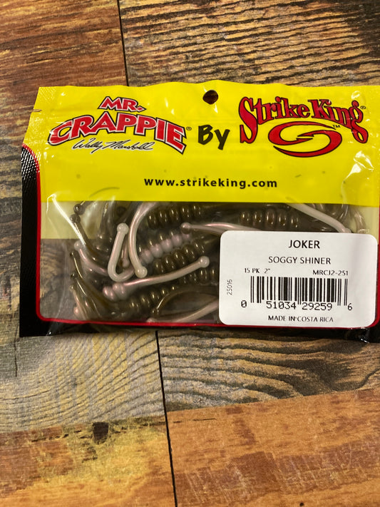 Mr Crappie Joker 2" Soggy Shiner