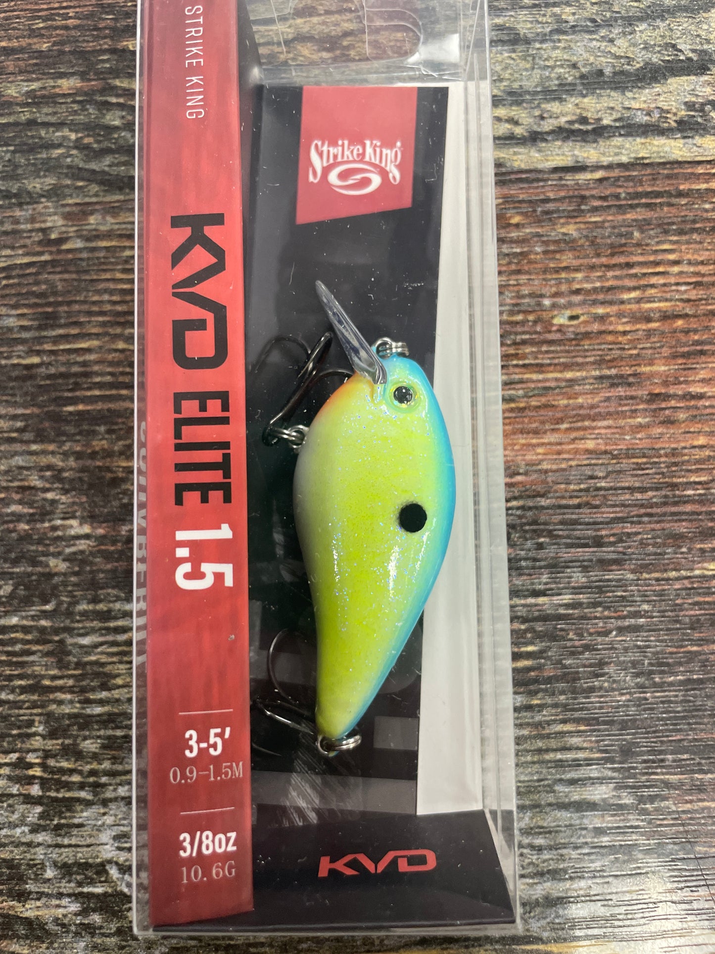 Strike King KVD 1.5 - 3/8 oz. Pro Powder Blue