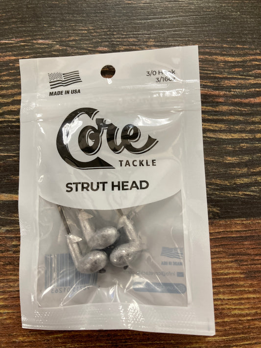 Core Tackle - Strut Head 3/16 oz. 3/0