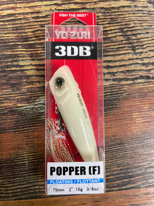 Yo Zuri 3DB Popper F 3/8oz. Bone