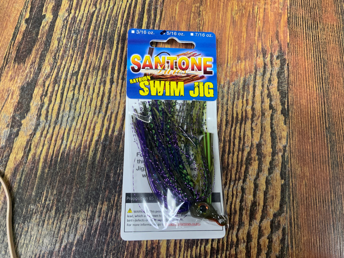 Santone Rayburn Swim Jig 7/16 oz. Mexican Heather