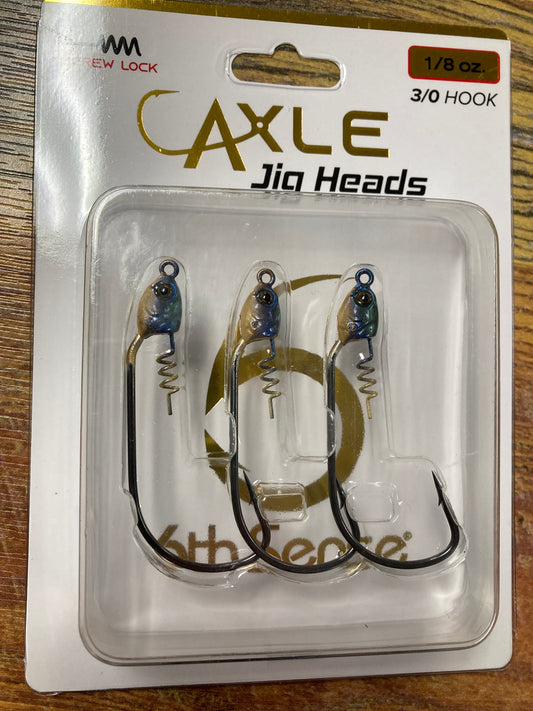 6th Sense Axle Jig Head 1/8 oz. 3/0 - Sun Gill