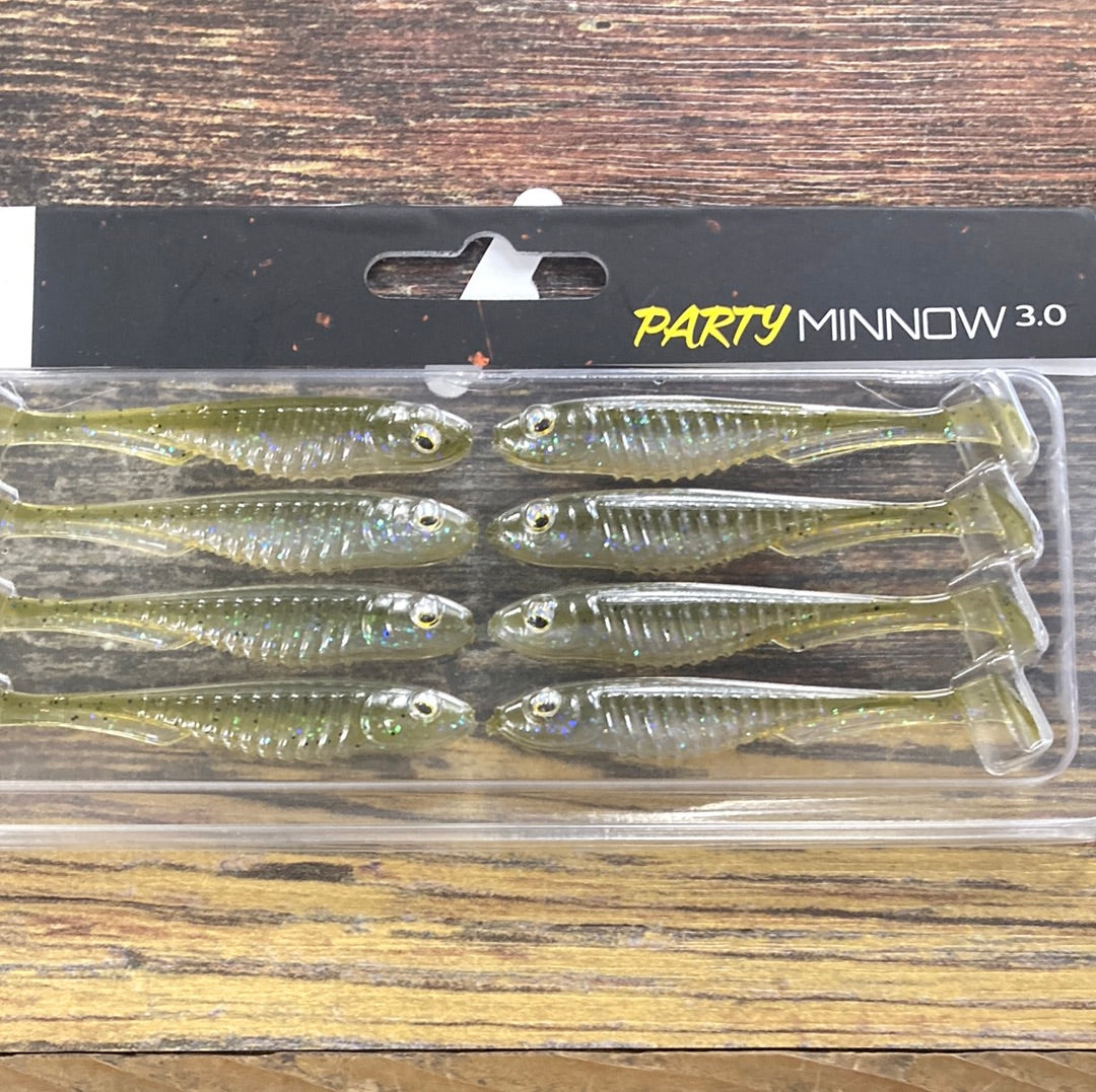 6th Sense Party Minnow 3.0 Electric Shiner