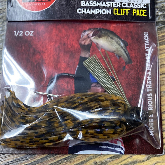 V&m Flatline football jig 1/2 oz Peanut butter and jelly