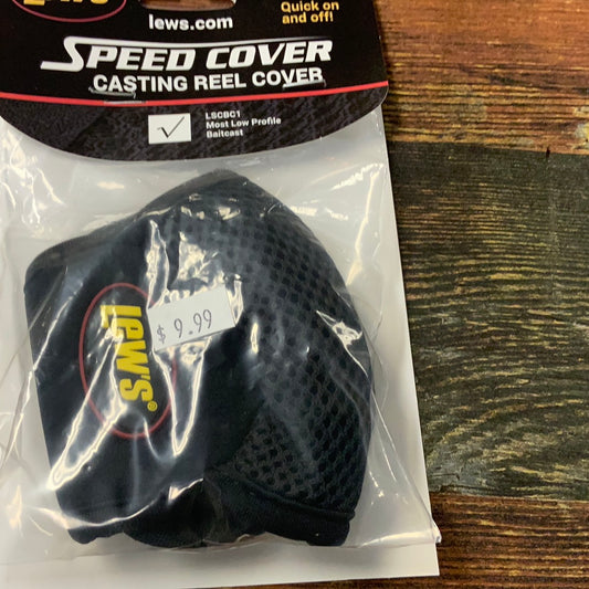 Lews Speed Cover - Casting Cover - Black