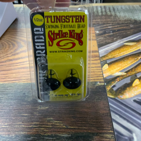 Strike KIng Tungsten Swinging Football Head 1/2 oz. Black