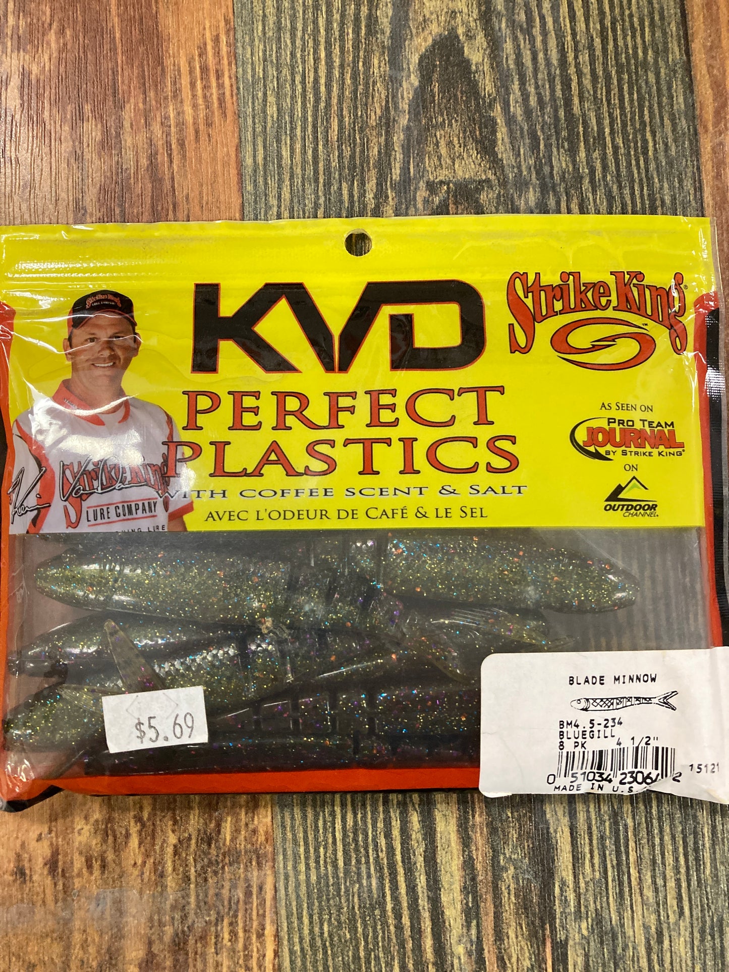 Strike King KVD Blade Minnow 4.5” Bluegill