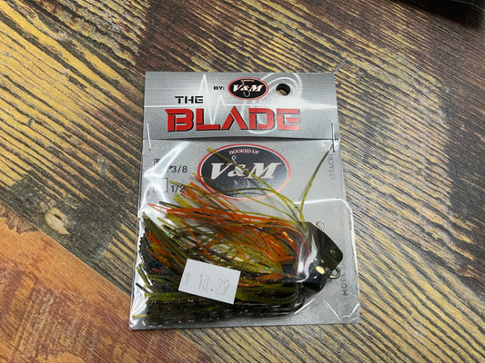 V&M The Blade Jig 1/2 oz. Green Craw