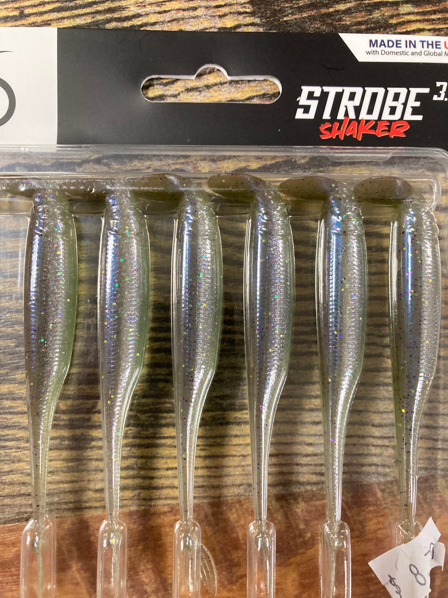 6th Sense Strobe Shaker 3.7 Ghost Minnow