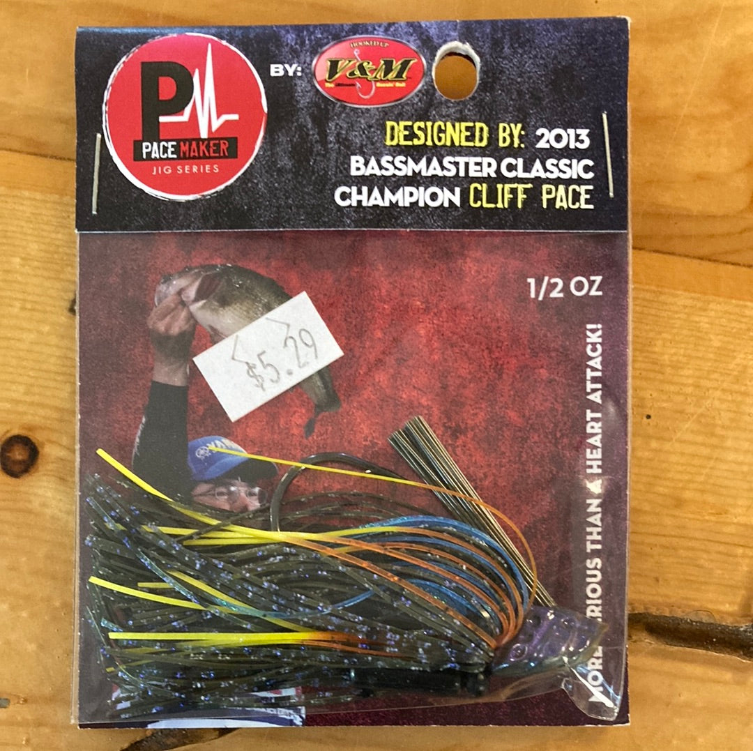 V&M Adrenaline Flippin Jig 1/2 oz. Bluegill