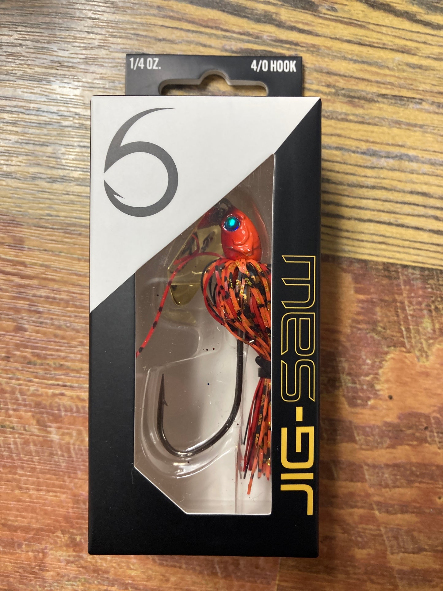 6th Sense Jig Saw 1/4 oz Wild Lava Craw