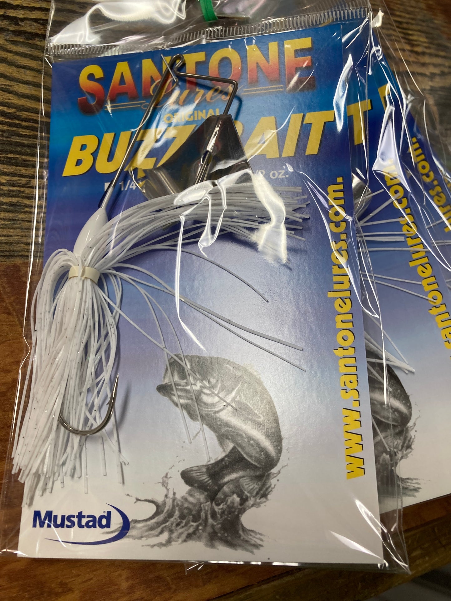 Santone Buzz Bait 1/4 oz. White