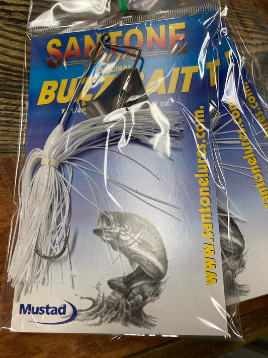 Santone Buzz Bait 1/4 oz. White