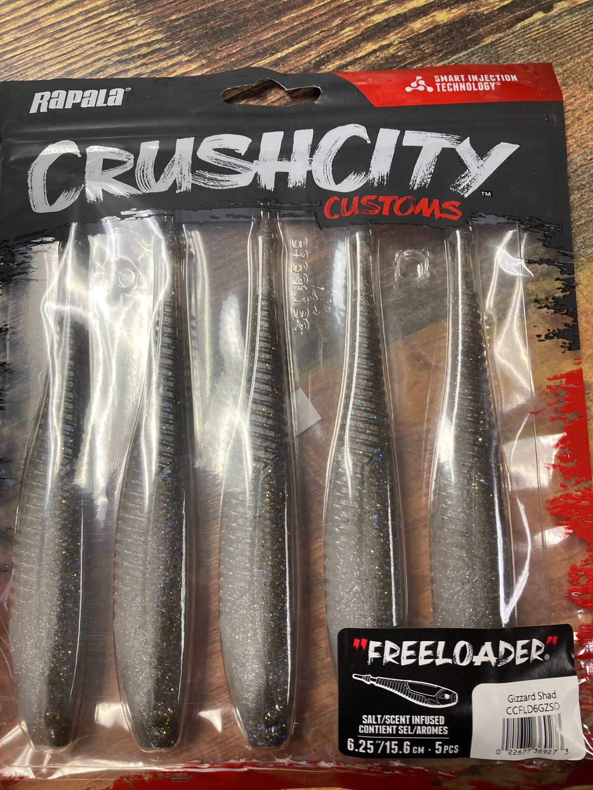 Crush City Freeloader 6.25” Gizzard Shad