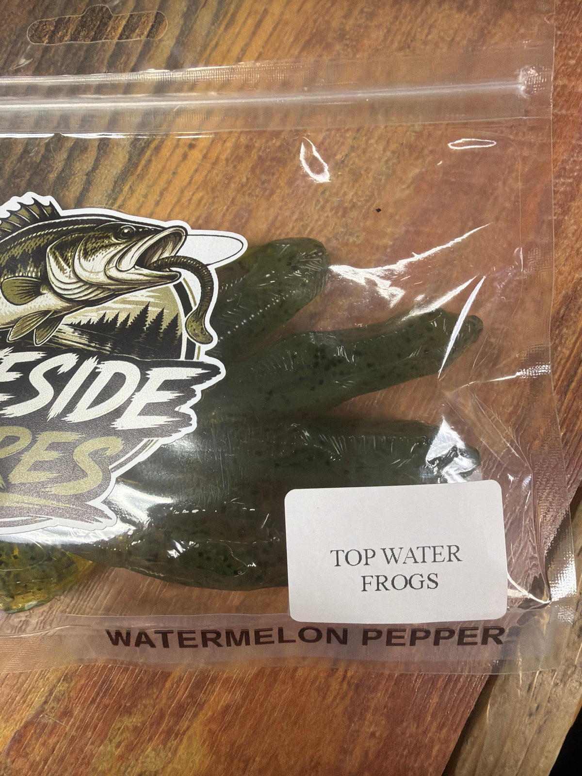 Lakeside Lures Top Water Frog - Watermelon Pepper