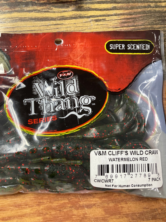 V&M Cliff's Wild Craw - Watermelon Red