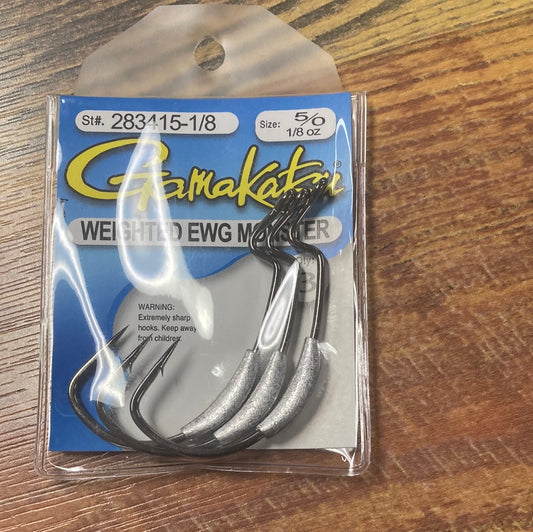 Gamakatsu Weighted EWG Monster 1/8 oz. 5/0
