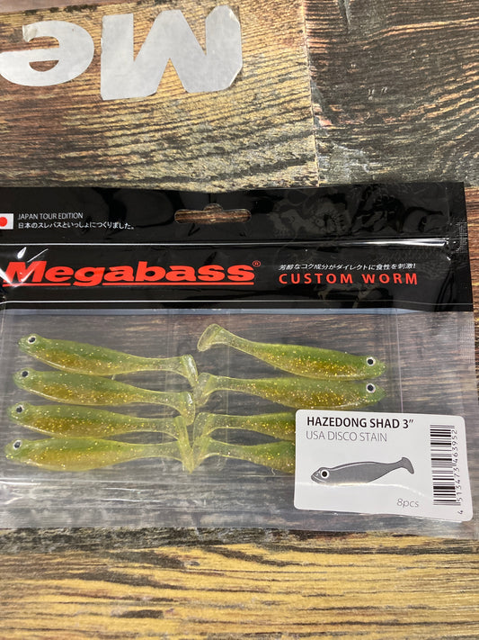 Megabass Hazedong 3” USA Disco Stain