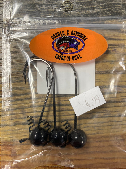 Catch N Cull Lock Down Shakey Head 5/16 oz. 5/0 Hook