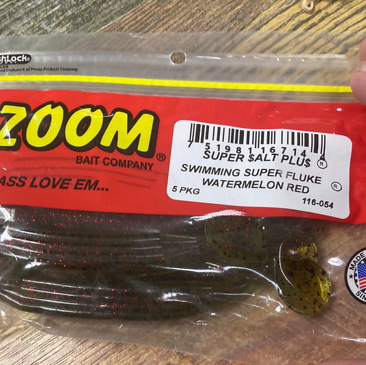 Zoom Swimming Super Fluke - Watermelon Red