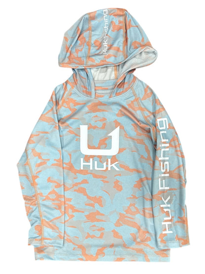 HUK Icon Hoodie Printed Sz YXS