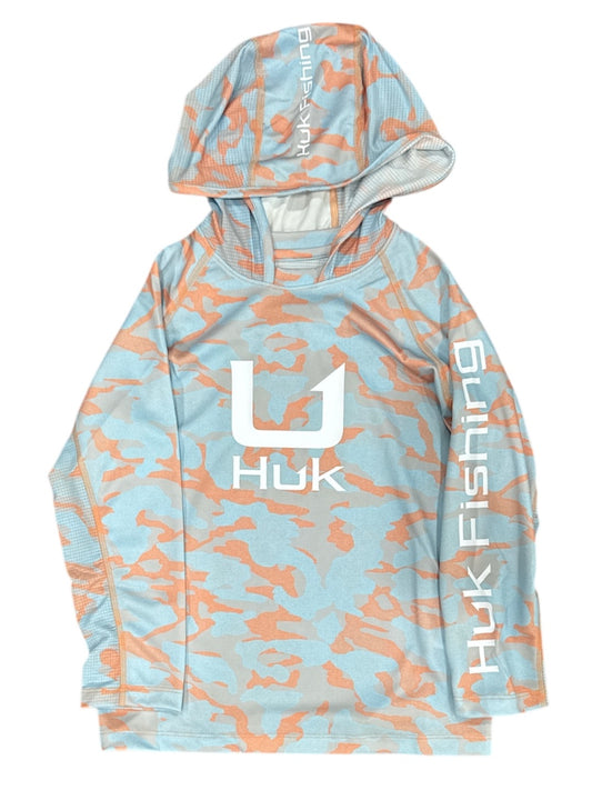 HUK Icon Printed Hoodie Youth YS Camp