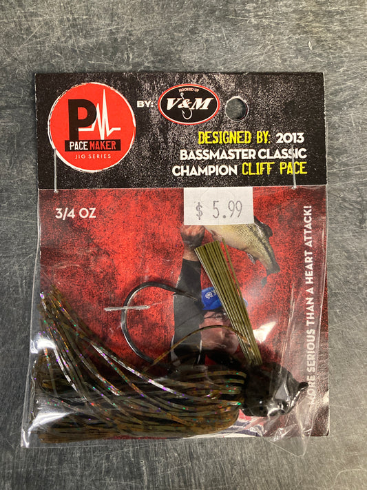 V&M Flatline Football Jig 3/4 oz. V&M Candy