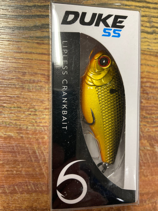 6th Sense Duke 55 Lipless Crankbait 3/8 oz. Gold Reactor