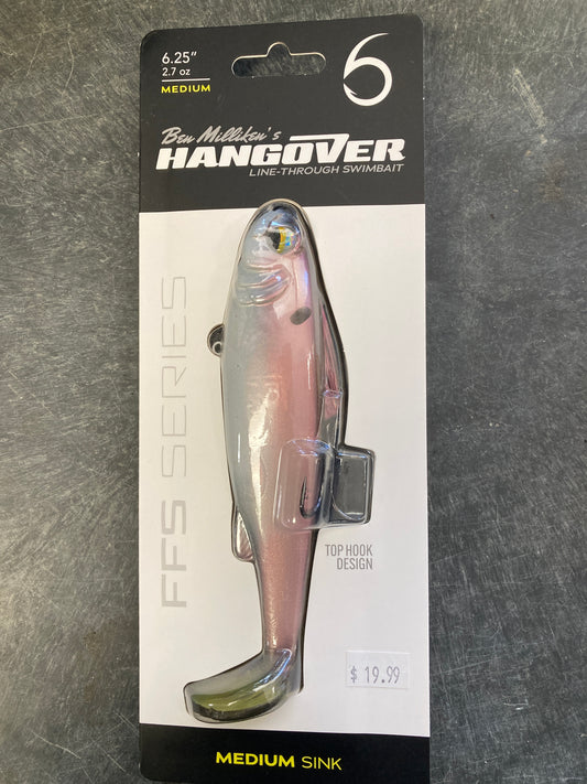 6th Sense Hangover Med Sink 6.25" 2.5 oz. Ghost Pro Shad