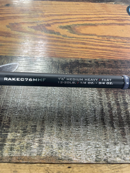 BASSMOOCH LEVALRAKE SERIES 7”6” Medium Heavy Fast Casting Rod