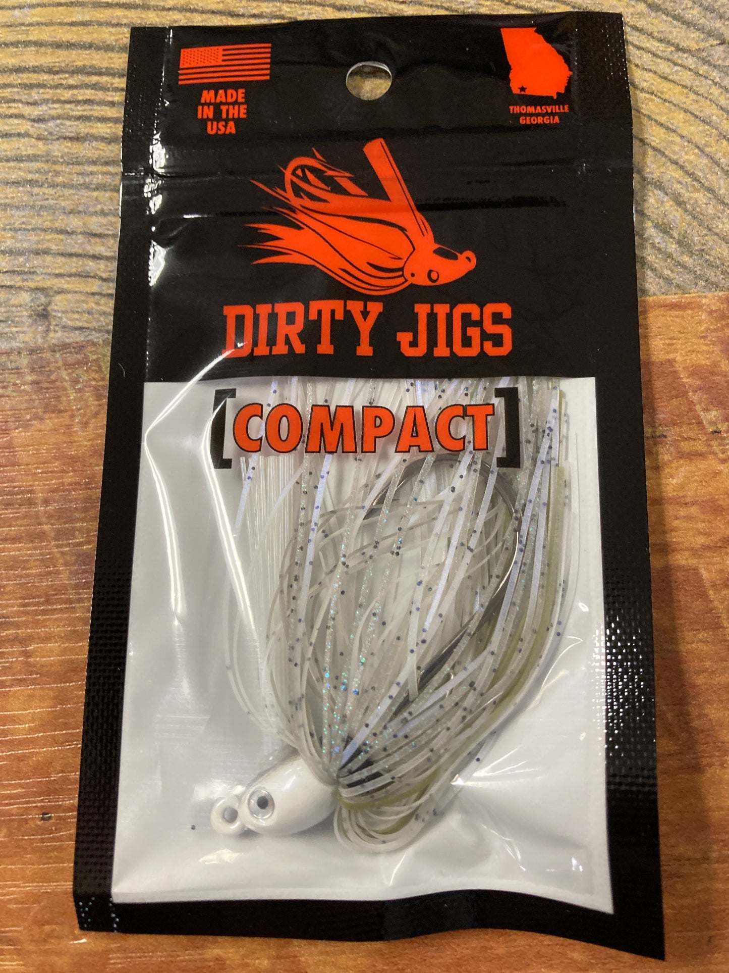 Dirty Jigs Compact Jig 1/4 oz. Blue Glimmer