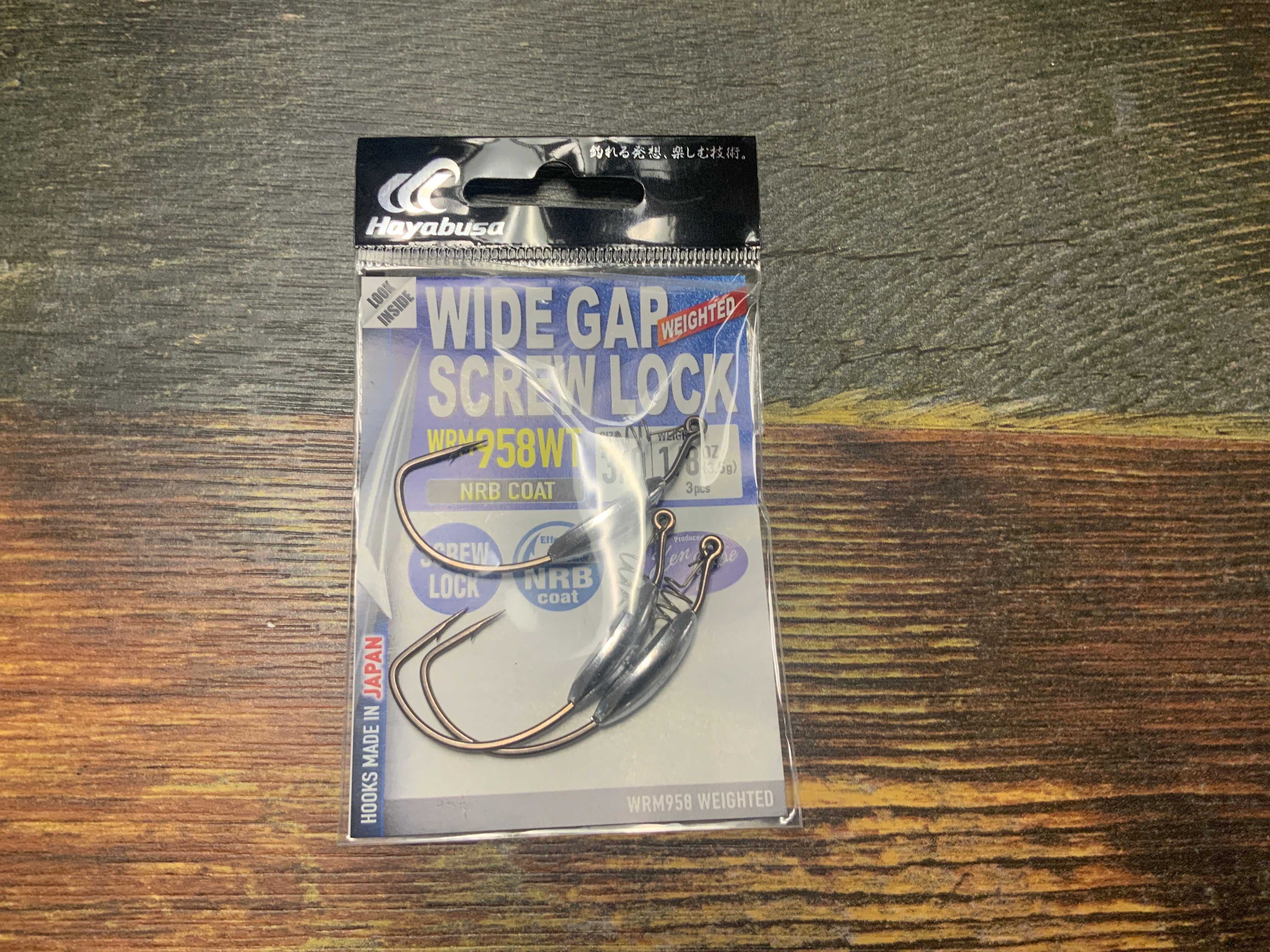 Hayabusa Wide Gap Screw Lock 1/8 oz. 3/0 – Lake Fork Resort