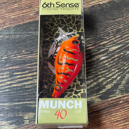 6th Sense Munch 40 - 7/16 oz. 2.5" Boiled Crawfish