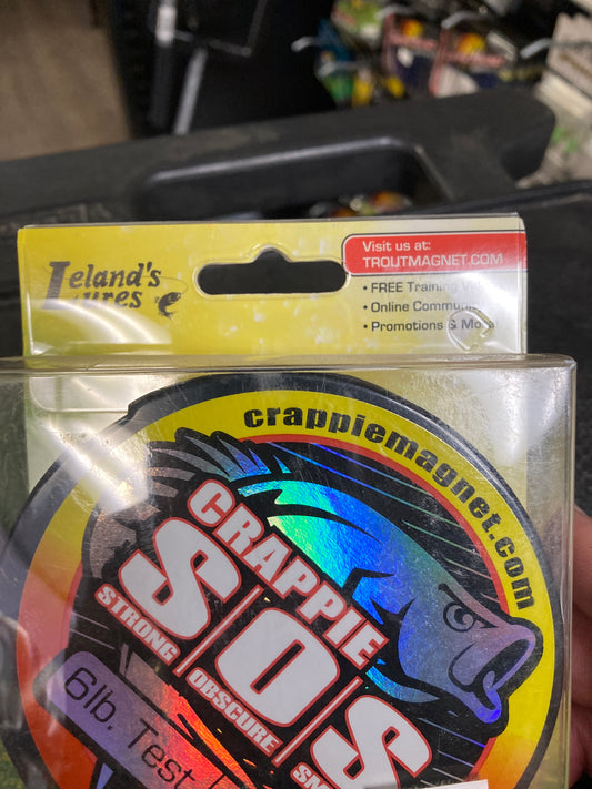 Leland's Lures Crappie SOS 6lb. 350 yd