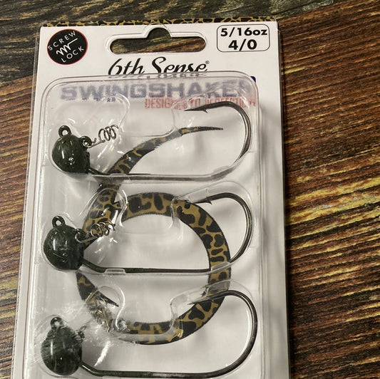 6th Sense Swing Shaker 5/16 oz. 4/0 Green Pumpkin