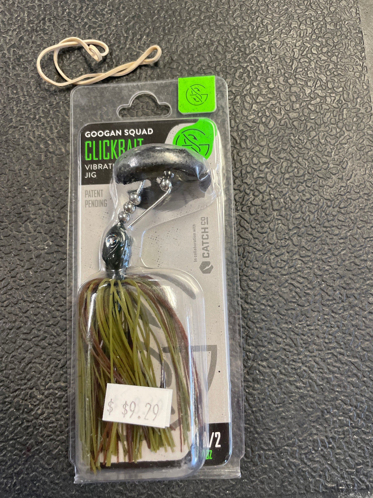 click bait fishing lure Googan Squad Clickbait 1/2oz Green Pumpkin