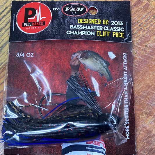 V&M Flatline Football Jig 3/4 oz. Sneaky Snake