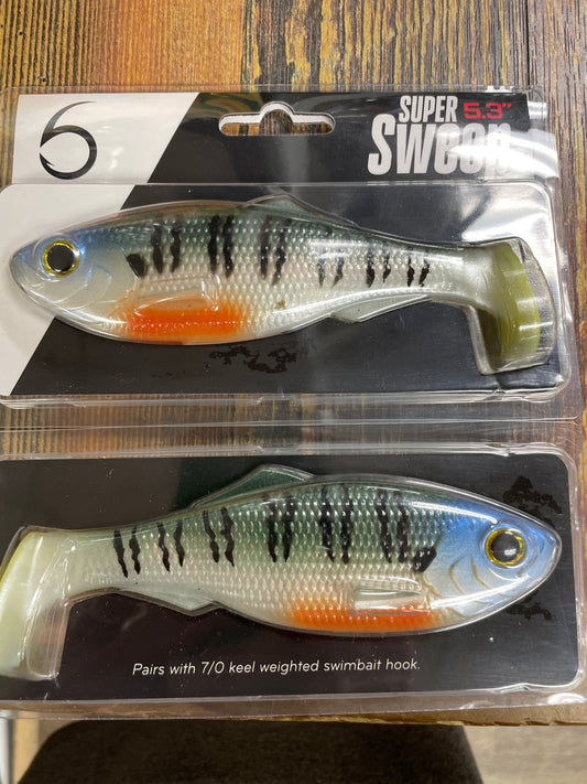 6th Sense Super Sweep 5.3” 4K Bluegill