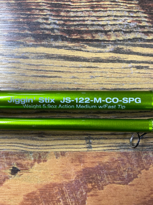 ACC 12’ Spinning Rod 2pc Med Crossover Super Grip Handle