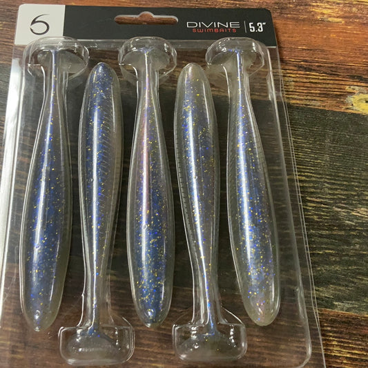 6th Sense Divine Swimbaits 5.3" Pro Blue