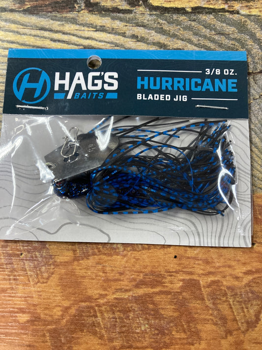 Hags Baits Hurricane 3/8 oz. Black/Blue
