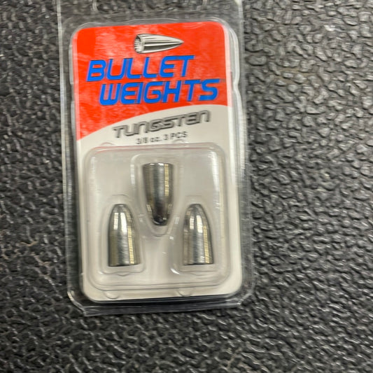 Bullet Weight Tungsten 3/8 oz. Natural