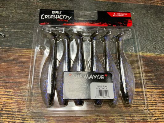 Rapala Crush City The Mayor - Electric Shad