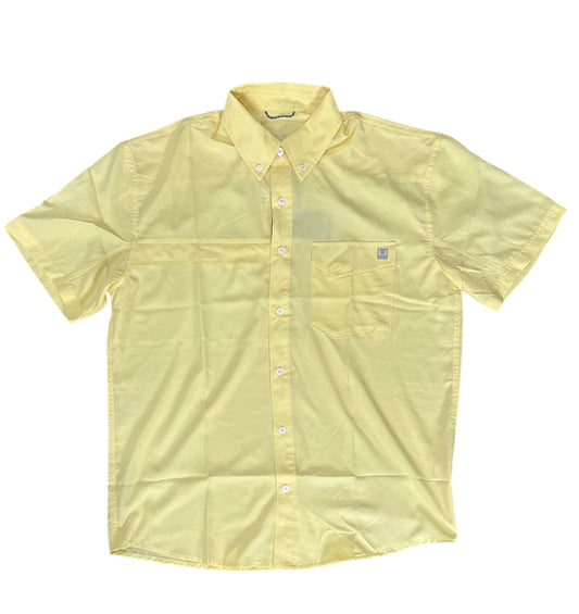 HUK Tidepoint SS Shirt Yellow XL